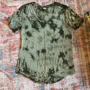 Tie-Dye V-Neck Women’s Top